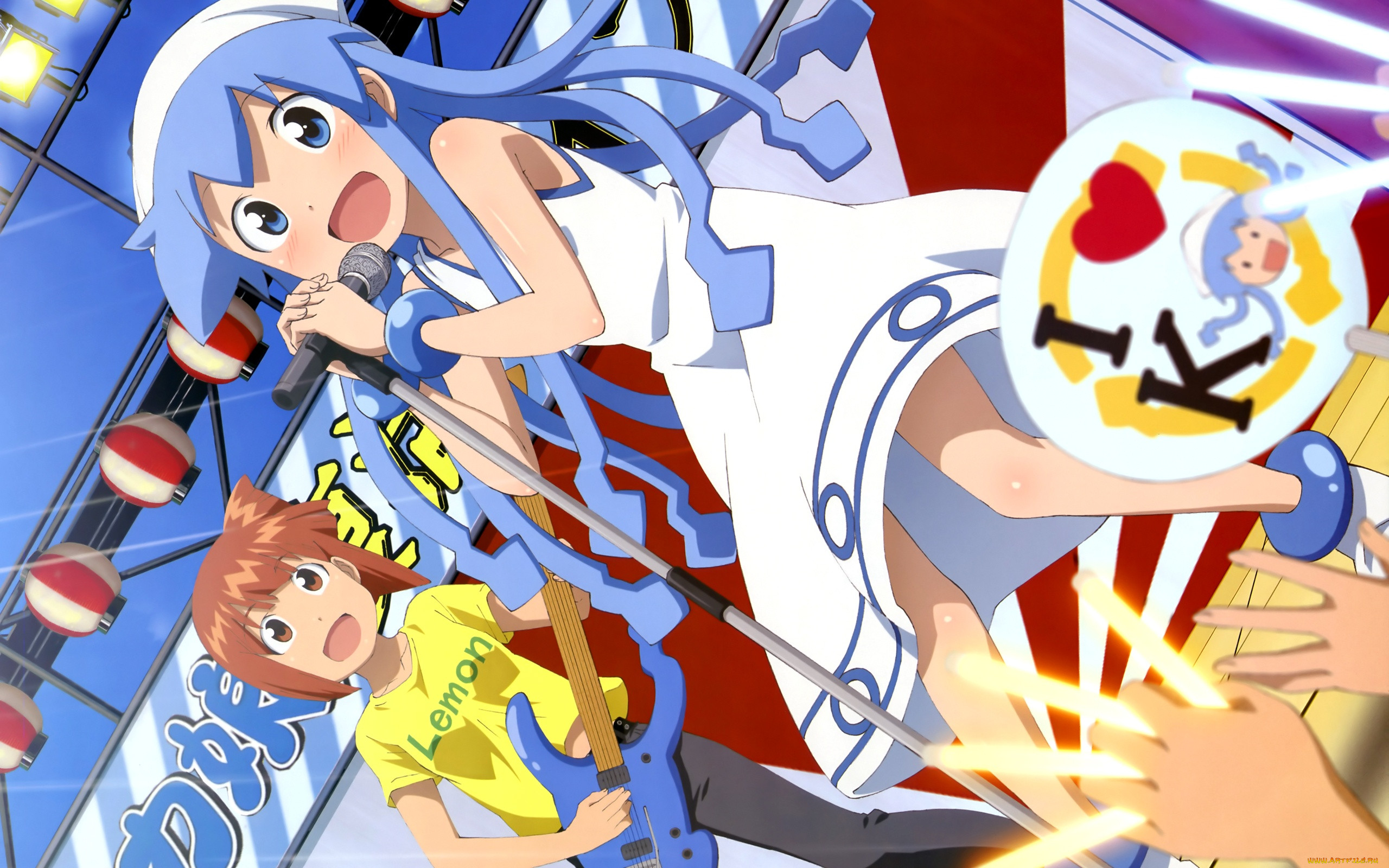 , shinryaku, ika, musume